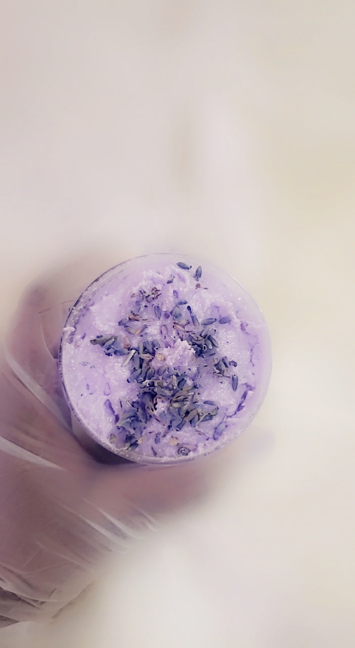 Lavender Whipped foaming body  Scrub